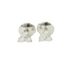 Boucles d'oreilles Boucles d’oreilles en or blanc 18k et diamants trio 58 Facettes 33674