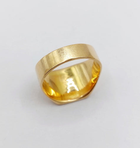 Bague 60.5 Chevalière sceau antique - Bague en or jaune 18k, armoiries françaises 58 Facettes A06922