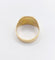 Bague 60.5 Chevalière sceau antique - Bague en or jaune 18k, armoiries françaises 58 Facettes A06922