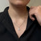 Collier Collier pendentif en or blanc 750 et diamants 58 Facettes 260089R