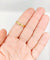 Bague 60 Alliance jumelée victorienne en or jaune 18k (circa 1880) 58 Facettes A06927