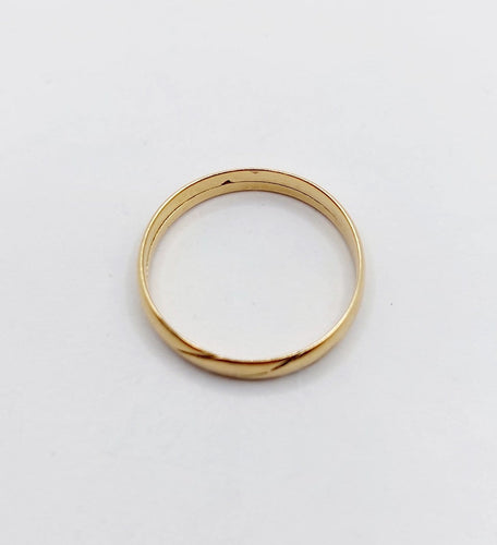 Bague 60 Alliance victorienne jumelée en or 18k 58 Facettes A06927