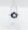 Bague 54 Bague cocktail Art déco en or blanc 18k avec aigue-marine 4,80 ct 58 Facettes A06932