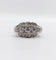 Bague 57 Bague chevalière Art déco en or blanc 18k et diamants 58 Facettes A06904