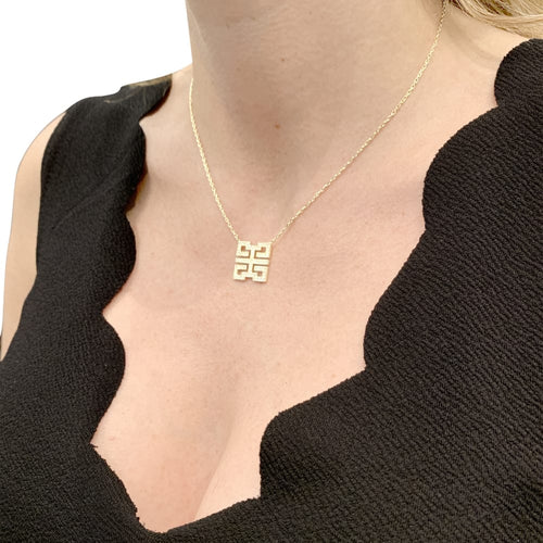 Collier Collier Cartier, "Baiser du Dragon" or jaune et diamants. 58 Facettes 35476