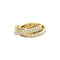 Bague 51 Bague Cartier, "Trinity", or jaune et diamants. 58 Facettes 35471