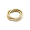 Bague 51 Bague Cartier, "Trinity", or jaune et diamants. 58 Facettes 35471