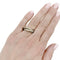 Bague 51 Bague Cartier, "Trinity", or jaune et diamants. 58 Facettes 35471