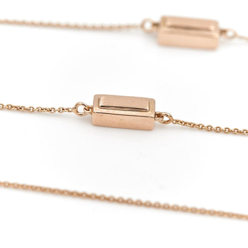 Collier Ginette NY Collier Sautoir  Or rose 58 Facettes 2246426CN