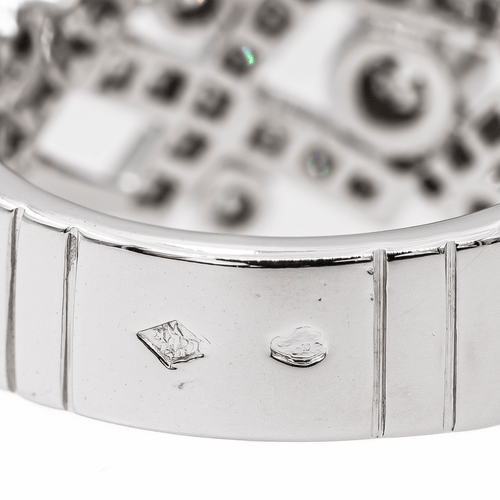 Bague 52 Chanel Bague Cristaux glacés Or blanc Diamant 58 Facettes 3051495CN