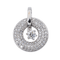Pendentif Pendentif Or blanc Diamant 58 Facettes 3181735CN