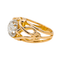 Bague 55 Bague Solitaire Or rose, Platine Diamant 58 Facettes 3455901CN