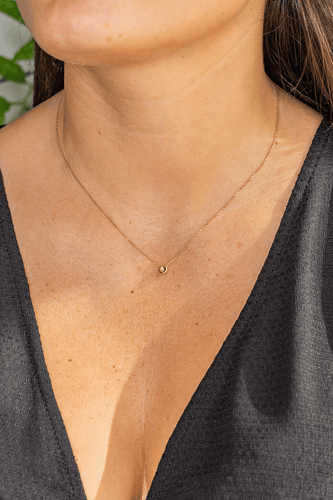 Collier Collier Or jaune Diamant 58 Facettes 579057RV