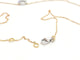 Collier Collier Or rose, Or blanc Diamant 58 Facettes 579194RV