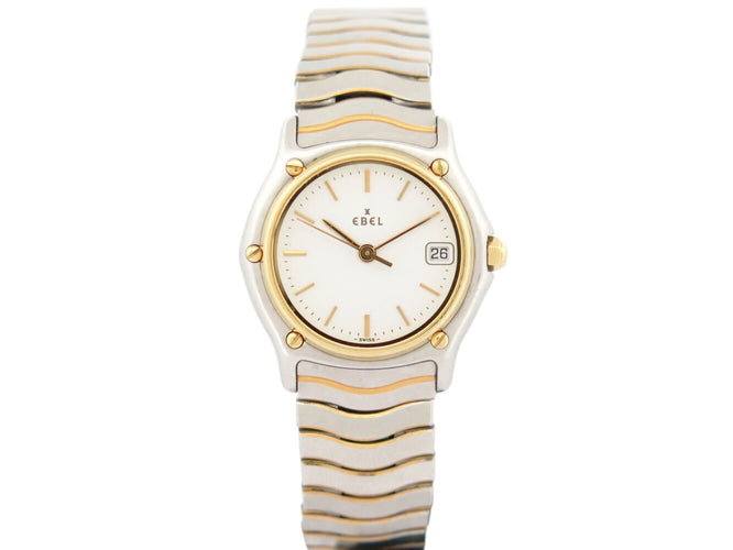 Montre Ebel Sport Classic - Montre femme quartz 27 mm en or et acier 58 Facettes 273785