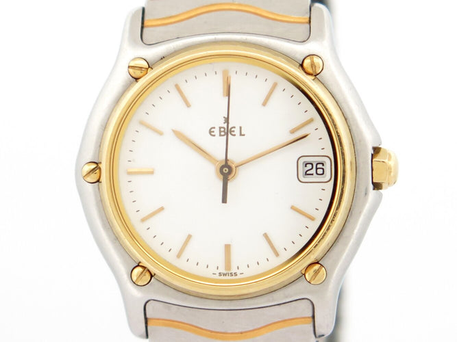 Montre Ebel Sport Classic - Montre femme quartz 27 mm en or et acier 58 Facettes 273785
