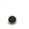 Bague 54 Bague camée en bakélite et or jaune 18 carats, taille 54 58 Facettes