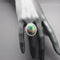 Bague 54 Bague en or 18 carats, opale et diamants 58 Facettes 4803