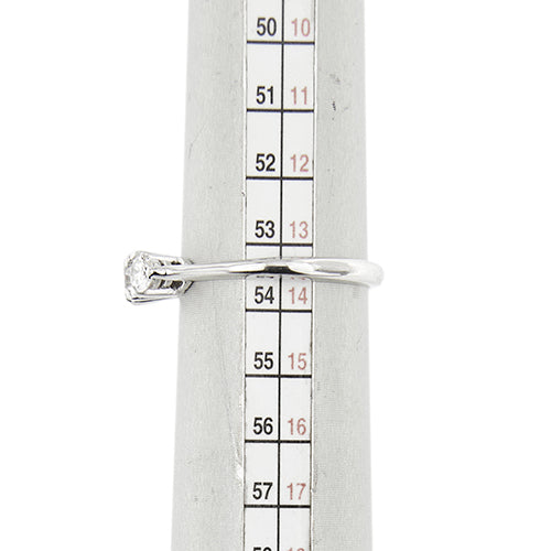 Bague 54 Bague trilogy - Bague en or blanc 18 ct et diamants 0,53 ct 58 Facettes 39024