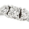 Bague 54 Bague trilogy - Bague en or blanc 18 ct et diamants 0,53 ct 58 Facettes 39024