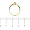 Bague 54 Damiani - Bague solitaire en or jaune 18 ct avec diamant 0,24 ct 58 Facettes 39019