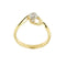 Bague 54 Damiani - Bague solitaire en or jaune 18 ct avec diamant 0,24 ct 58 Facettes 39019