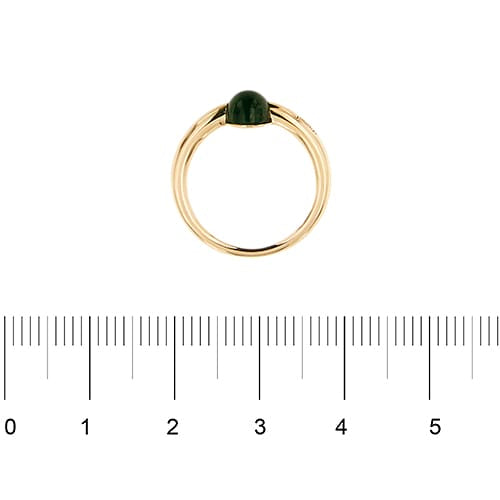 Bague Pomellato M'ama non M'ama - Bague en or rose 18 ct et tourmaline 58 Facettes 38225