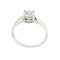 Bague 52 Bague solitaire - Diamant 0,50 ct en or blanc 18 ct 58 Facettes 34003