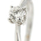 Bague 52 Bague solitaire - Diamant 0,50 ct en or blanc 18 ct 58 Facettes 34003