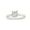 Bague 52 Bague solitaire - Diamant 0,50 ct en or blanc 18 ct 58 Facettes 34003