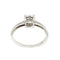 Bague 52 Bague solitaire - Diamant 0,50 ct en or blanc 18 ct 58 Facettes 34003