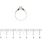 Bague 52 Bague solitaire - Diamant 0,50 ct en or blanc 18 ct 58 Facettes 34003