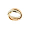 Bague 55 Bague trinité - Bague trois anneaux en or jaune, blanc et rose 58 Facettes 40444