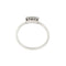 Bague 56 Bague trilogy en or blanc 18 ct et diamants 0,12 ct 58 Facettes 31998