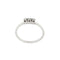 Bague 56 Bague trilogy en or blanc 18 ct et diamants 0,12 ct 58 Facettes 31998