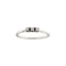 Bague 56 Bague trilogy en or blanc 18 ct et diamants 0,12 ct 58 Facettes 31998