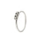 Bague 56 Bague trilogy en or blanc 18 ct et diamants 0,12 ct 58 Facettes 31998