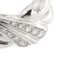 Bague 54 Bague bandeau nœud en or blanc 18 ct et diamants 58 Facettes 29354