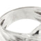 Bague 54 Bague bandeau nœud en or blanc 18 ct et diamants 58 Facettes 29354