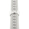 Bague 54 Bague bandeau nœud en or blanc 18 ct et diamants 58 Facettes 29354