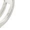 Bague 53 Bague - Double anneau en or blanc 18 ct, saphirs et diamants 58 Facettes 30559