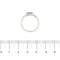 Bague 55 Bague trilogie - Bague en or blanc 18 ct et diamants 0,18 ct 58 Facettes 22500