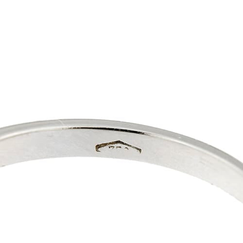 Bague 55 Bague trilogie - Bague en or blanc 18 ct et diamants 0,18 ct 58 Facettes 22500