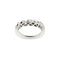 Bague 55 Bague rivière ondulée - Diamants 1,00 ct en or blanc 18 ct 58 Facettes 37816