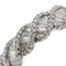 Bague 55 Bague rivière ondulée - Diamants 1,00 ct en or blanc 18 ct 58 Facettes 37816