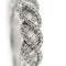 Bague 55 Bague rivière ondulée - Diamants 1,00 ct en or blanc 18 ct 58 Facettes 37816