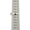 Bague 55 Bague rivière ondulée - Diamants 1,00 ct en or blanc 18 ct 58 Facettes 37816