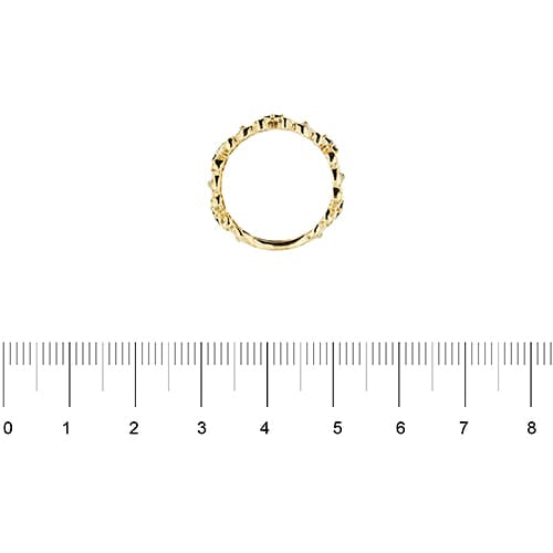 Bague Bague bandeau - or jaune 18 ct, saphirs et diamants 58 Facettes 35044