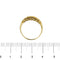 Bague 55 Bague rivière - Diamants 0,58 ct en or jaune 18 ct 58 Facettes 14984