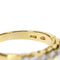 Bague 55 Bague rivière - Diamants 0,58 ct en or jaune 18 ct 58 Facettes 14984